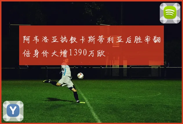 阿韦洛亚执教卡斯蒂利亚后胜率翻倍身价大增1390万欧